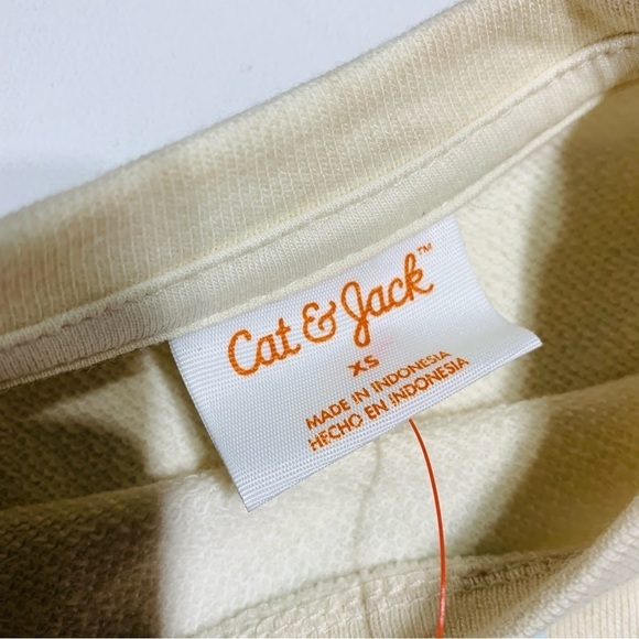 CAT and Jack kids 4-5Y tie dye crew neck sweatshirt - Picture 2 of 4